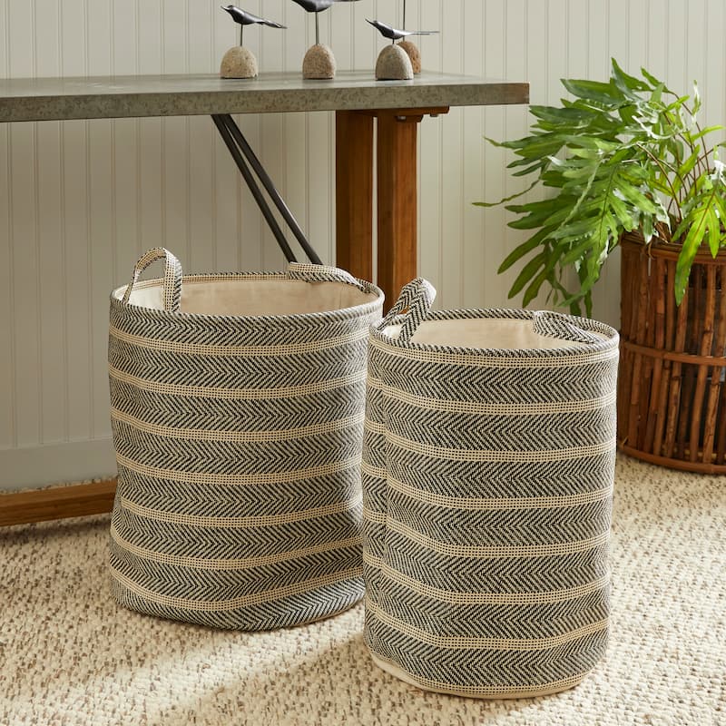 Marleigh Round Baskets St/2