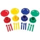 preview thumbnail 1 of 3, Learning Resources Pretend & Play Dish Set, 24 Pieces - Red, Blue, Green, Yellow Red, Blue, Green, Yellow - Kids