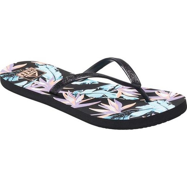 reef women's glitter flip flops