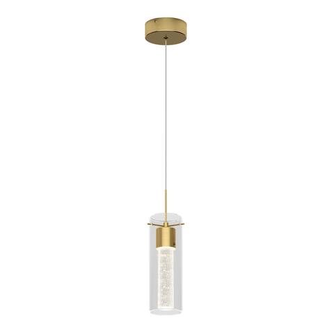 Artika Essence 1-Light LED Pendant Ceiling Light, Gold
