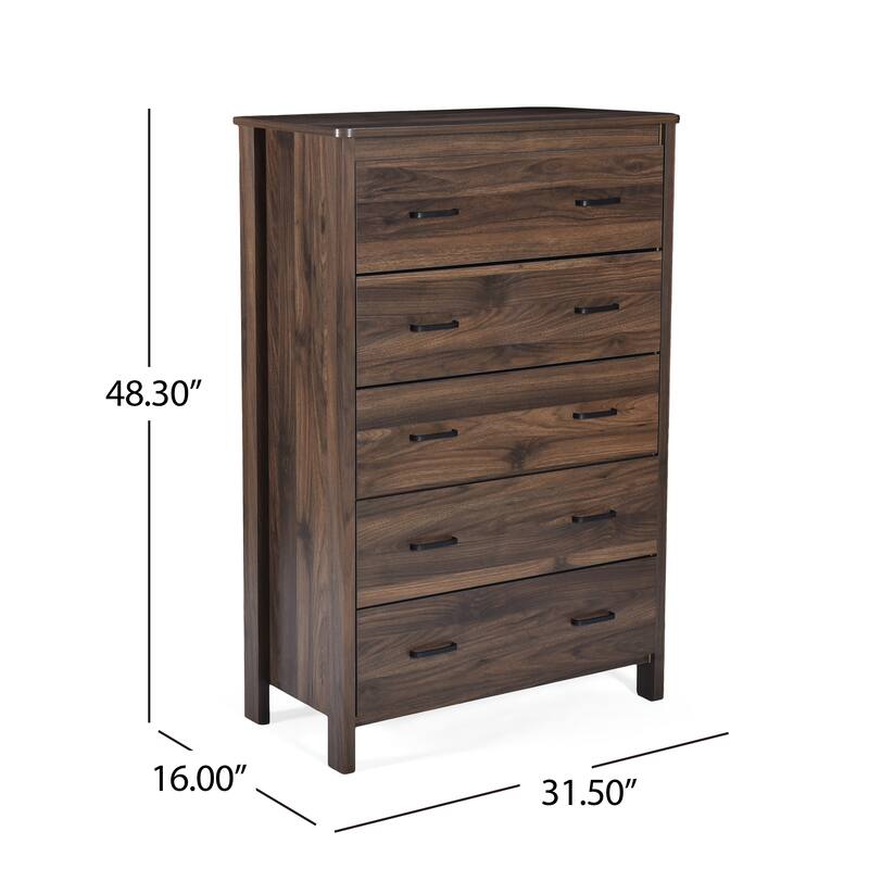 Olimont 5 Drawer Chest by Christopher Knight Home