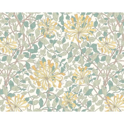 Brewster Origin Murals Honeysuckle Yellow Wall Mural - N/A