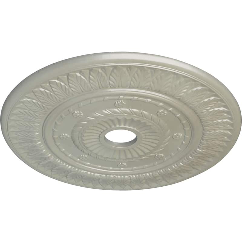 26 3/4"OD x 3 5/8"ID x 1 1/8"P Leaf Ceiling Medallion