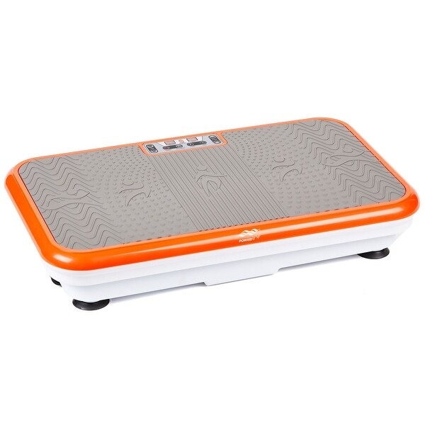 PowerFit Elite Vibration Platform with Exercise Bands and Remote