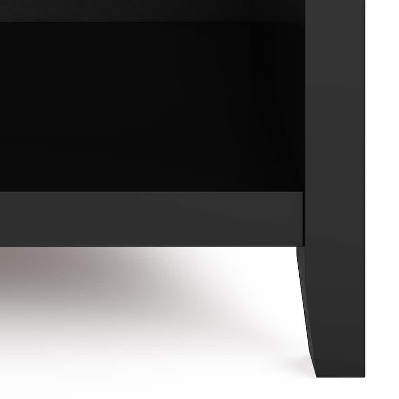 WYNDENHALL Stratford SOLID WOOD 24 inch Wide Bedside Nightstand Table