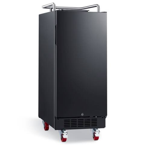 EdgeStar 15 Inch Wide Kegerator Conversion Refrigerator with Forced