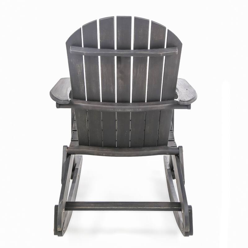 Malibu Outdoor Adirondack Rocking Chair by Christopher Knight Home