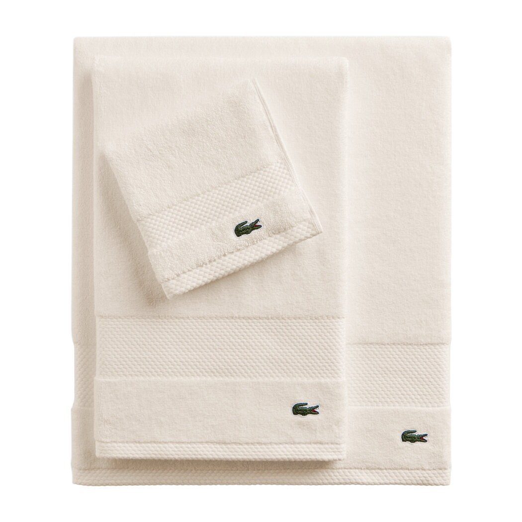 Lacoste Heritage 6 Piece Towel Set - Bed Bath & Beyond - 38423331