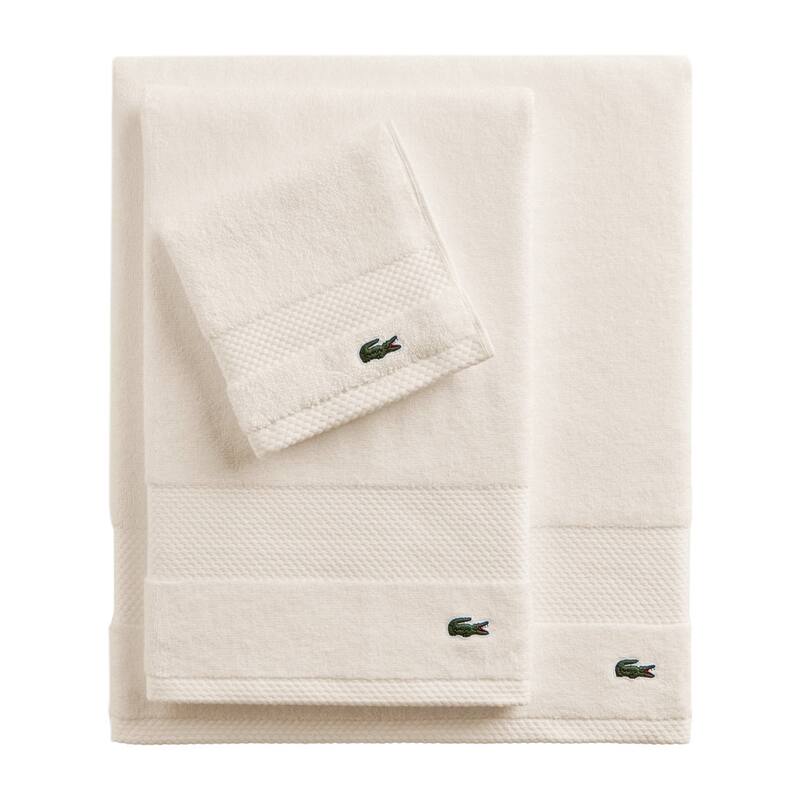 Lacoste Heritage Supima 100% Cotton Wash Cloth
