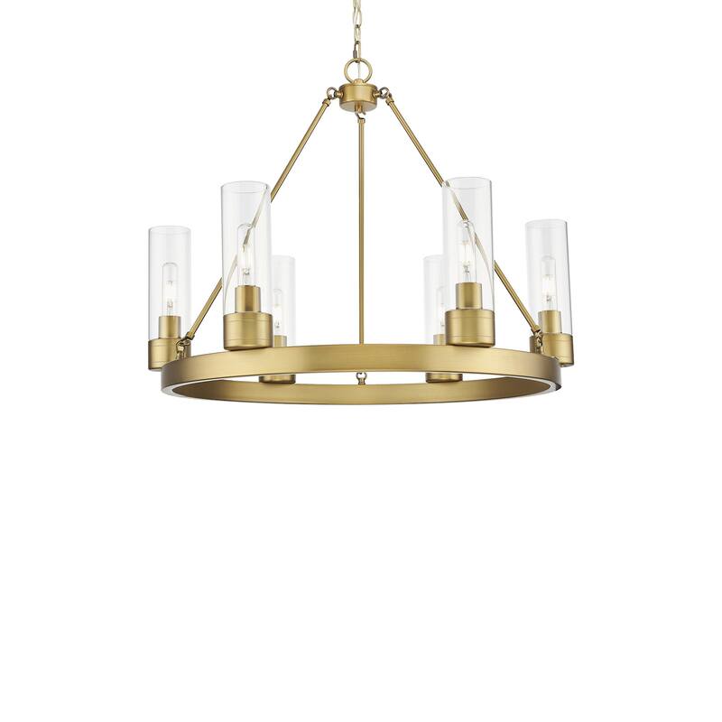 Innovations Lighting 617-6CR-24-29-8 Boreas Chandelier Boreas 6 Light