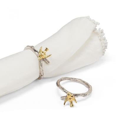 Bird On Branch Napkin Ring