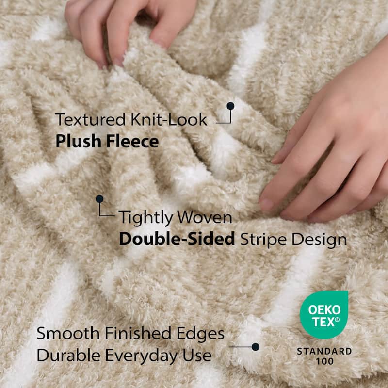 Ultra Soft Cozy Knit Throw Blanket