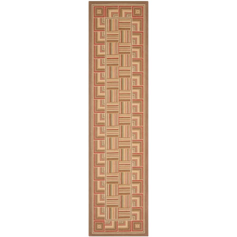 SAFAVIEH Handmade Chelsea Brikena French Country Wool Rug - 2'6" x 6' Runner - Beige
