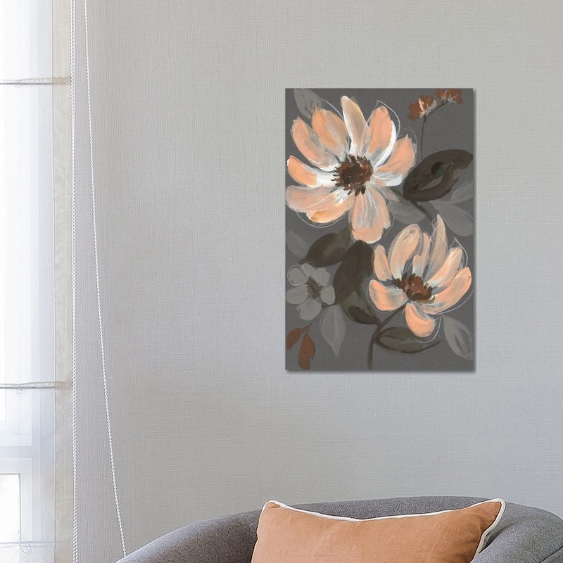 iCanvas "Peach & Sienna Bouquet II" by Jennifer Goldberger Canvas Print - 26x18x1.5