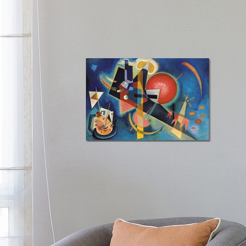 iCanvas "Im Blau" by Wassily Kandinsky Canvas Print - 18x26x1.5
