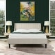 preview thumbnail 61 of 160, Aspen Vertical Tufted Upholstered Platform Bed French Beige Performance Velvet - Queen