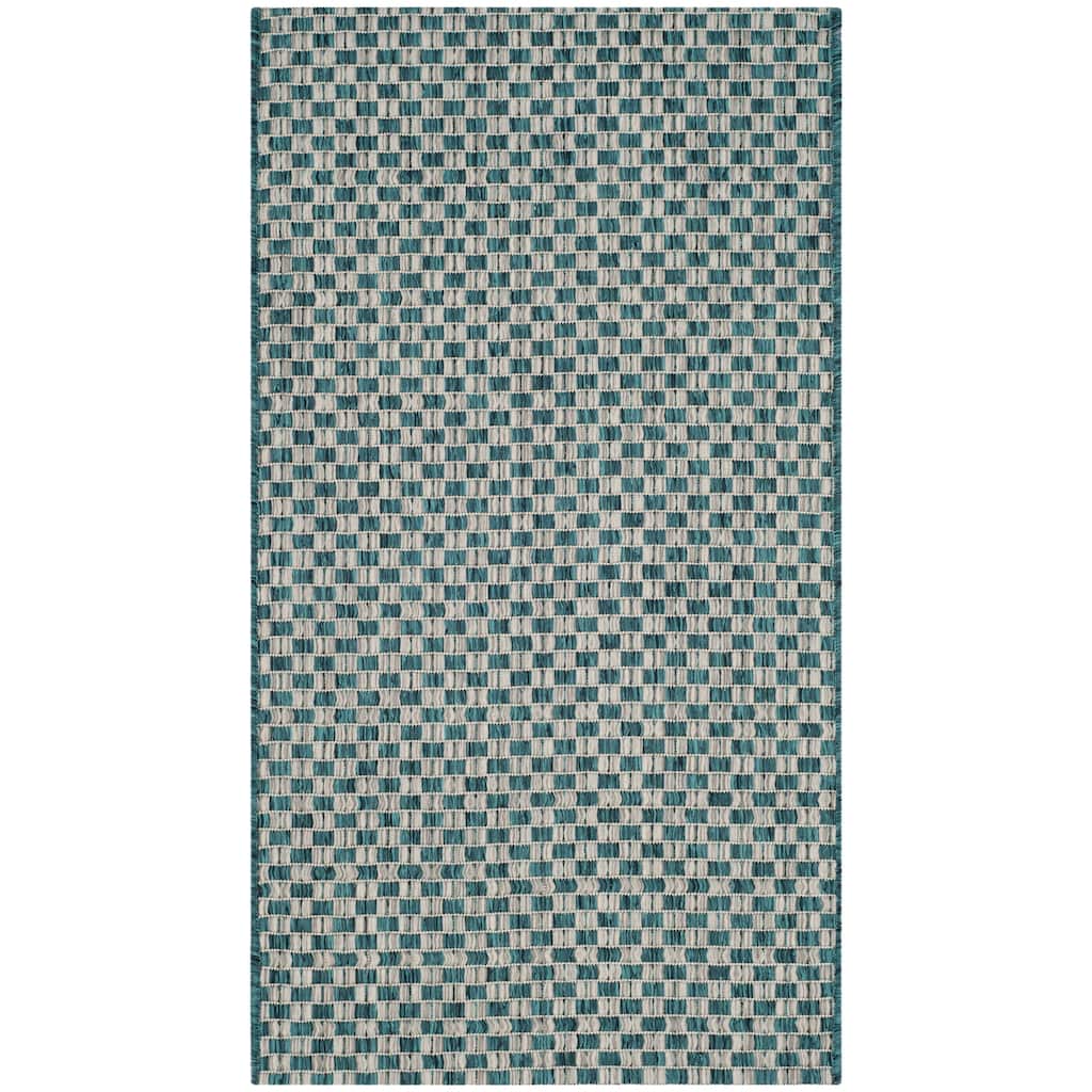SAFAVIEH Courtyard Ragini Indoor/Outdoor Waterproof Patio Backyard Rug - 2'3" x 5'