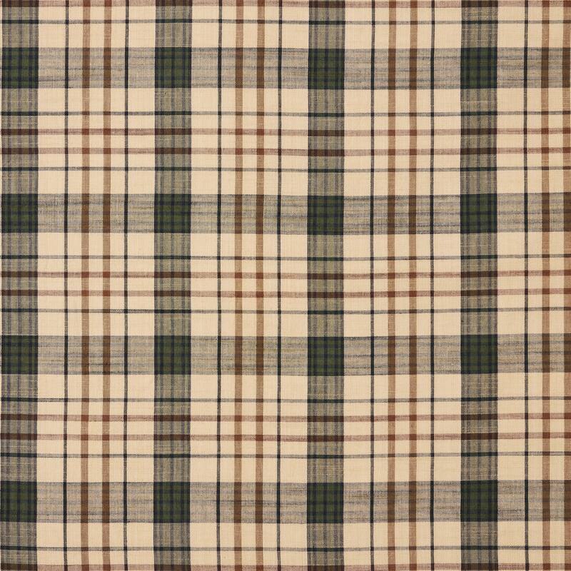 Cider Mill Plaid Swag Set of 2 36x36x16
