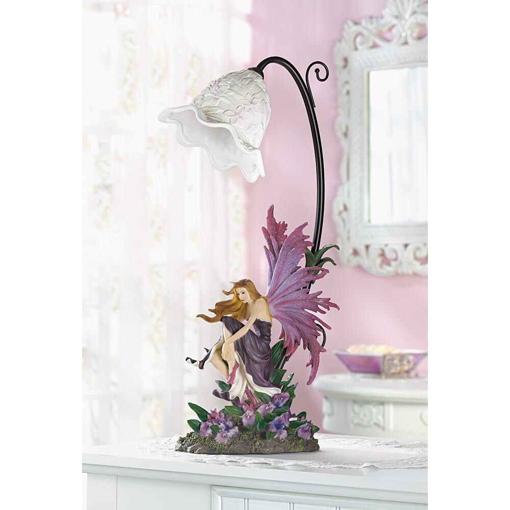 orchid fairy table lamp