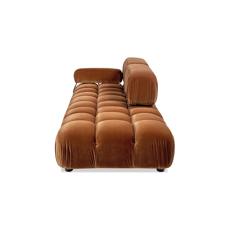 Marcel 109.5" Bubble Modular Modern Chaise Sofa