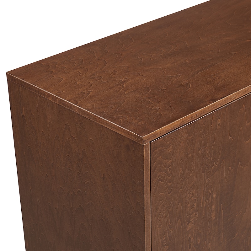 Mid-Century Modern Minimalist 2-Door Sideboard - Walnut