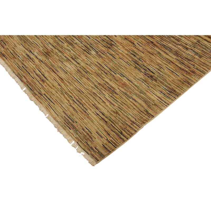 Boho Earthline Gabbeh Hand Knotted Wool Area Rug