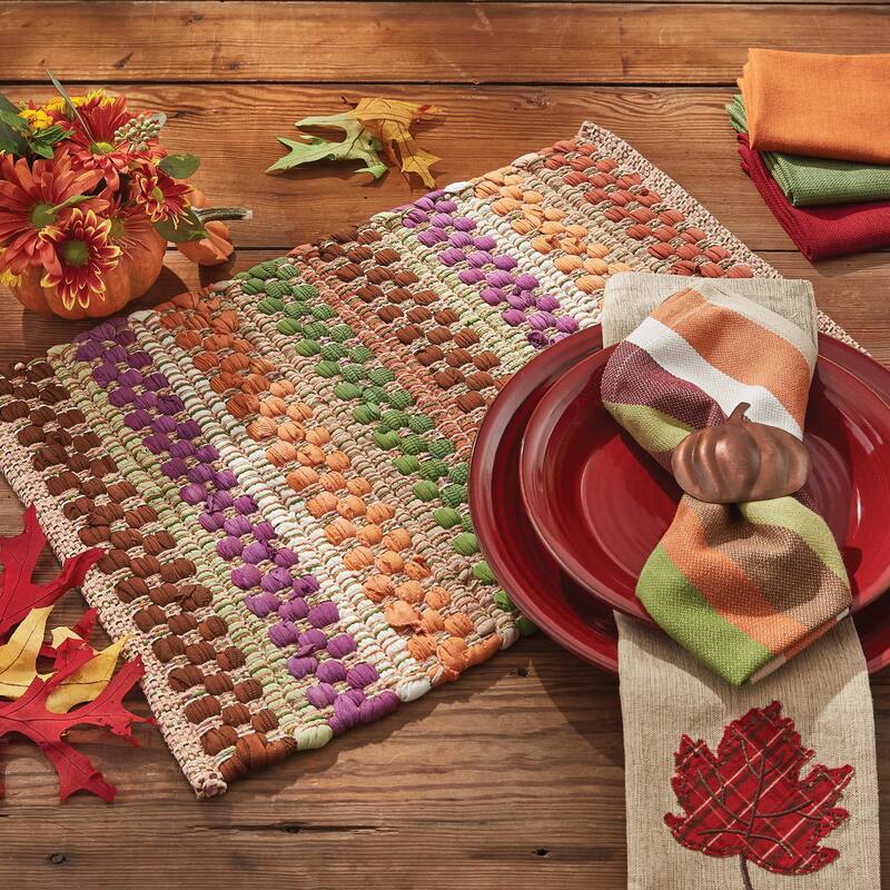 Park Designs Fall Colors Napkin Set of 4 - 18" X 18"