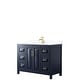 preview thumbnail 13 of 67, Daria 48 Inch Single Vanity, Cultured Marble Top