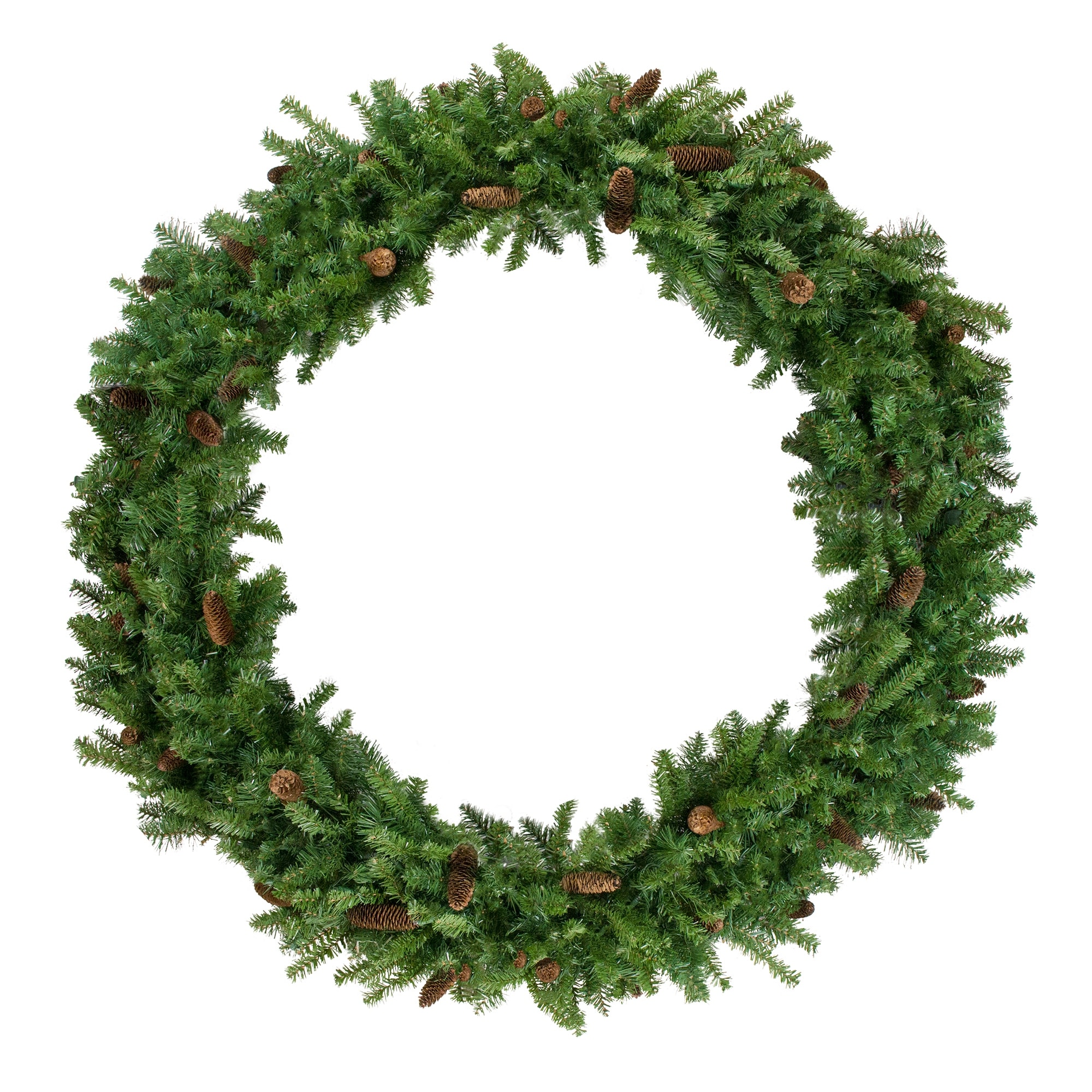 Dakota Red Pine Commercial Artificial Christmas Wreath - 5-Foot Unlit - 5'