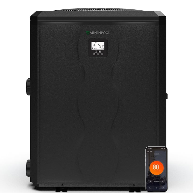 140000 BTU Full DC Inverter Pool Heat Pump for 42000 Gallon Pools