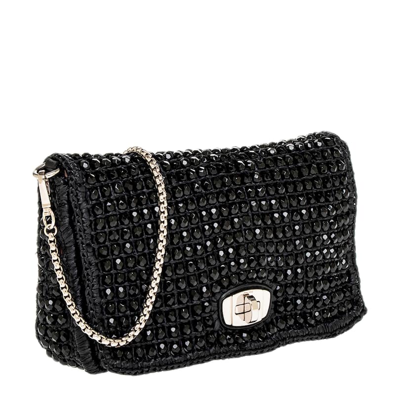 Miu Miu Beaded Woven Handbag
