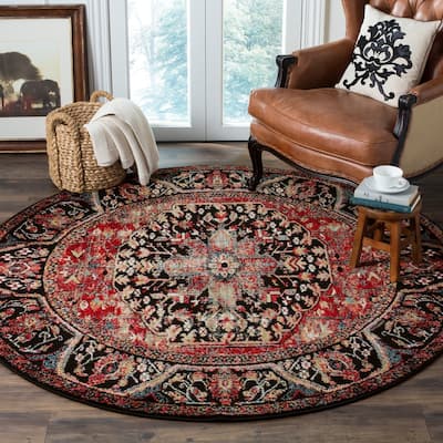 SAFAVIEH Vintage Hamadan Wako Oriental Distressed Rug