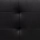 preview thumbnail 10 of 8, Cassatt Contemporary Black Fabric Bench