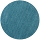 preview thumbnail 175 of 187, SAFAVIEH California Premium Shag Izat 2-inch Thick Area Rug 6'7" Round - Turquoise - Round