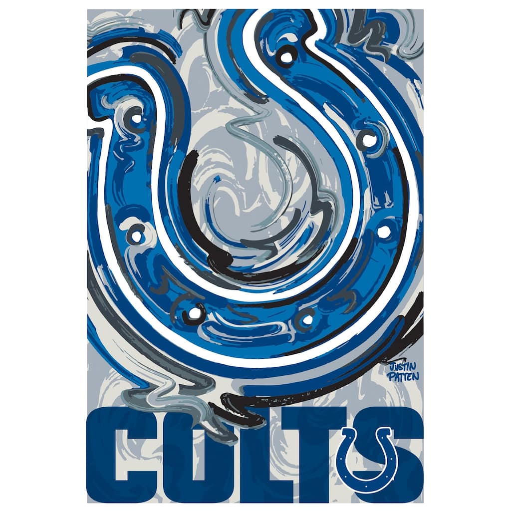 Indianapolis Colts, Suede House Size, Justin Patten Logo