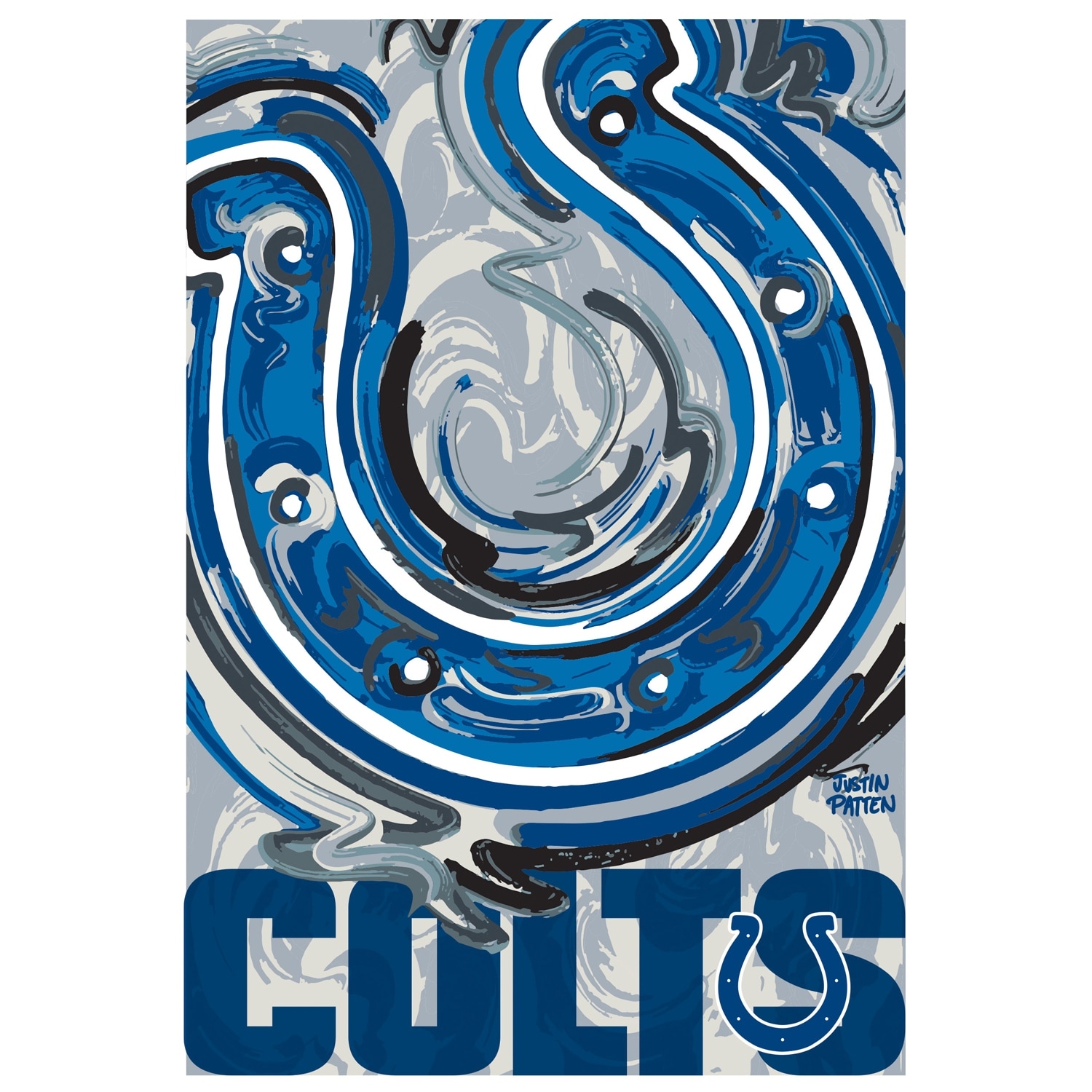 Indianapolis Colts, Suede House Size, Justin Patten Logo