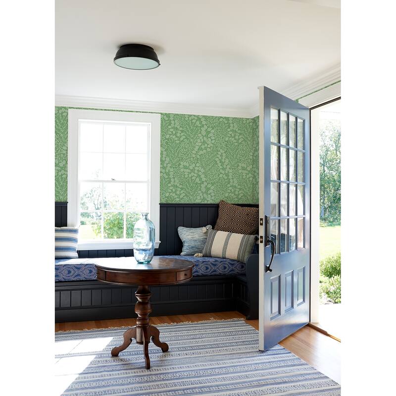 A-Street Prints Elin Green Berry Botanical Wallpaper