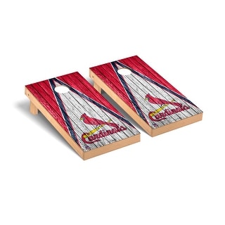 St. Louis Cardinals MLB Triangle Cornhole Board Set
