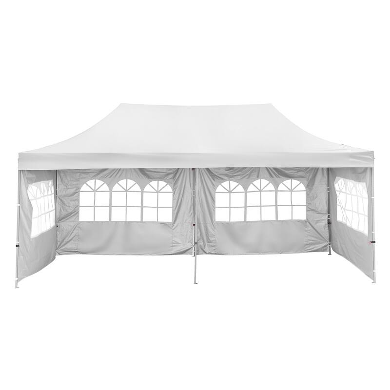 Zenova Heavy-duty 10' x 20' Pop up Canopy Gazebo Tent