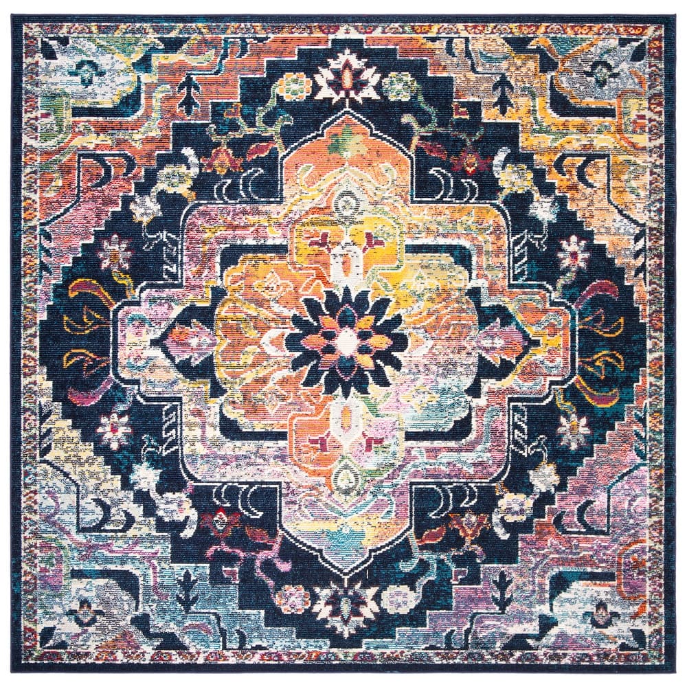 SAFAVIEH, Crystal Naimat Vintage Boho Medallion Rug