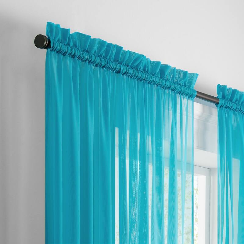 Eclipse Victoria Voile Curtain Panel Pair