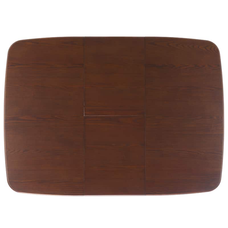 SAFAVIEH Couture Jeanick Extendable Dining Table - 50" W x 50" D x 30" H - 50Wx50Dx30H