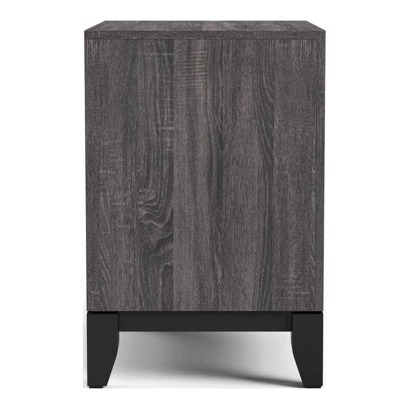 Furniture of America Lante Modern 3-Piece Two-Tone Design Panel Bedroom Set