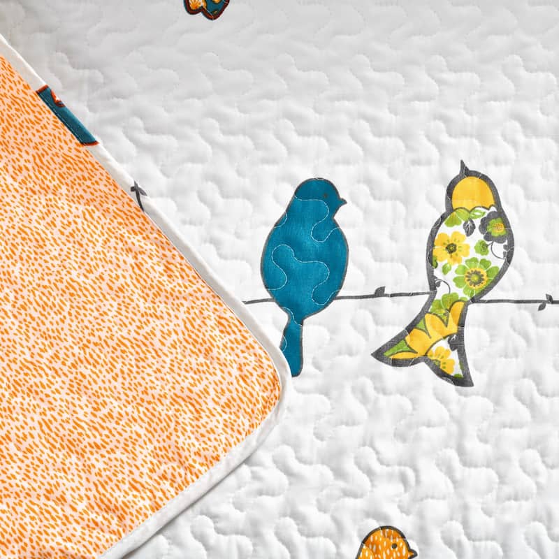 Lush Decor Rowley Birds Throw Blanket