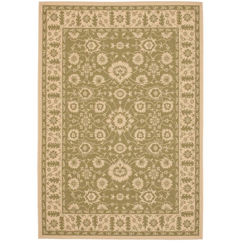 SAFAVIEH Courtyard Felicitas Indoor/ Outdoor Waterproof Patio Backyard Rug