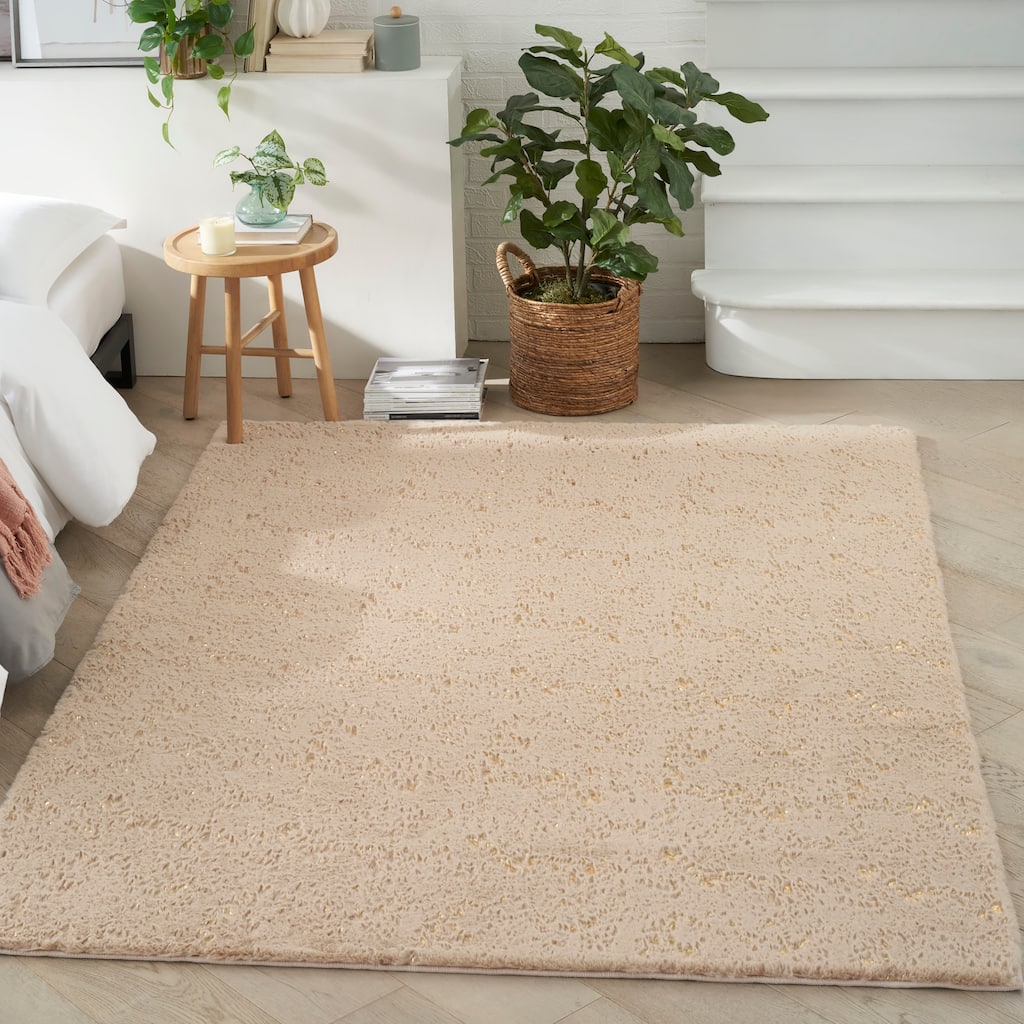 Nourison Cozy Shimmer Glam Area Rug