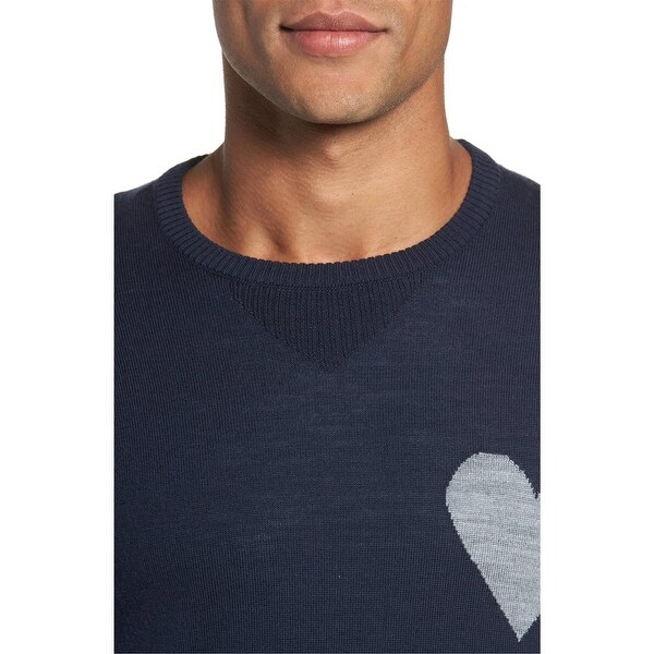 michael bastian heart sweater