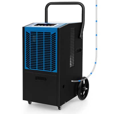 Costway 163-Pint Commercial Dehumidifier with Pump & Drain Hose 4,500 - See Details