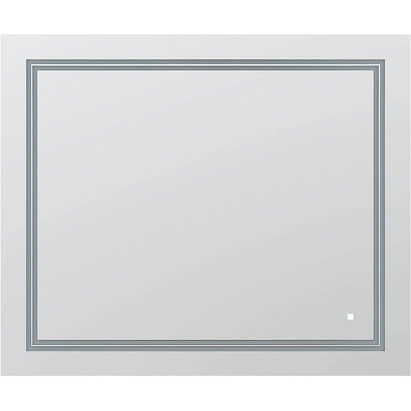 AQUADOM Soho Led Lighted Mirror for Bathroom Defogger, Backlit and Front-Lit