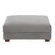 preview thumbnail 20 of 56, Modern Corduroy Fabric Oversized Accent Ottoman